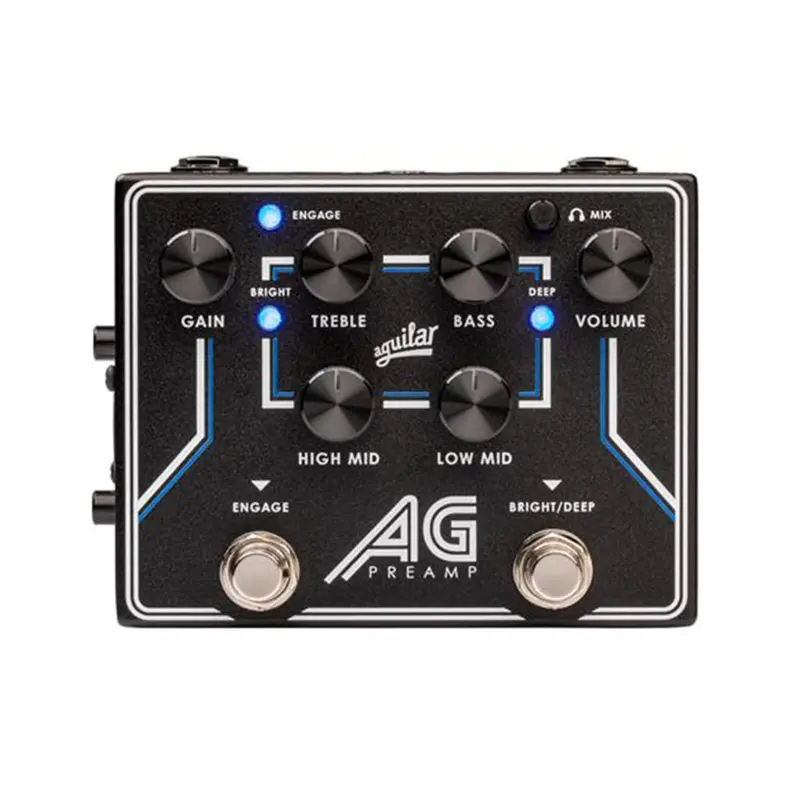 Aguilar Ag Preamp Di Pedal For Bass And Guitar 1