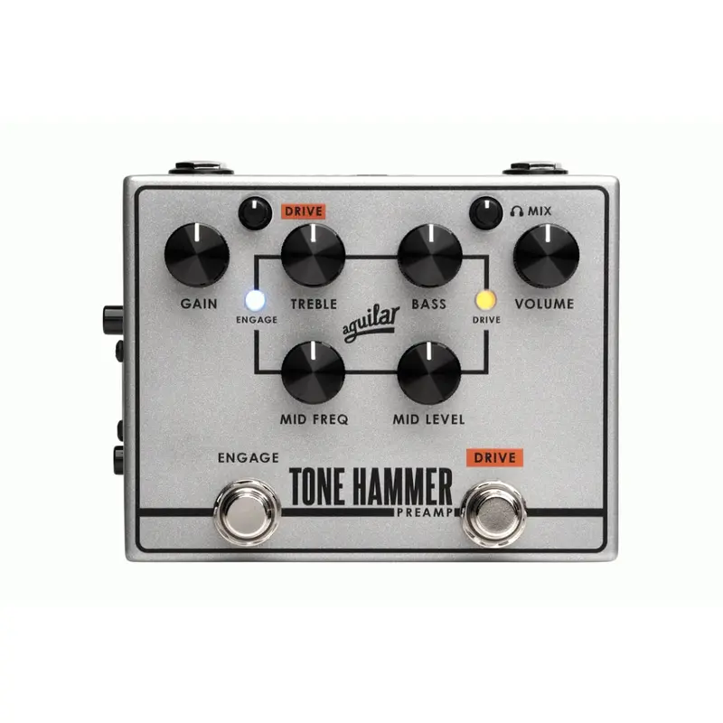 Aguilar Tone Hammer V2 Preamp Pedal 1