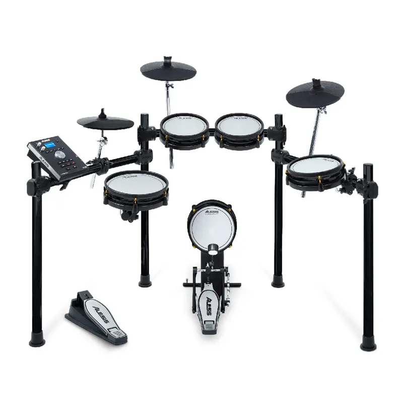 Alesis Command Mesh Se 5-Piece Electronic Drum Set With Bass Pedal 1