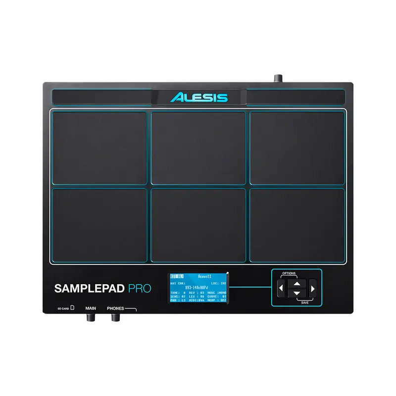 Alesis Samplepad Pro 8-Pad Percussion Controller With Sd Card Slot 1
