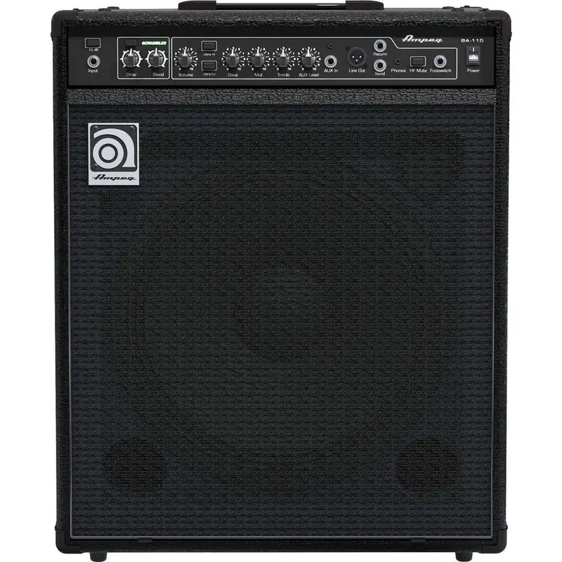 Ampeg Ba-115V2 1X15 Bass Combo Amplifier 1