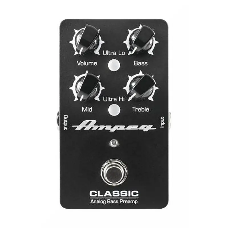Ampeg Classic Bass Eq And Boost Pedal 1