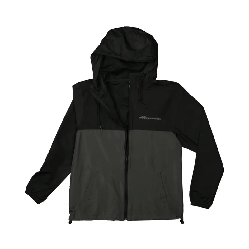 Ampeg Two-Tone Grey And Black Windbreaker Jacket – Size M 1