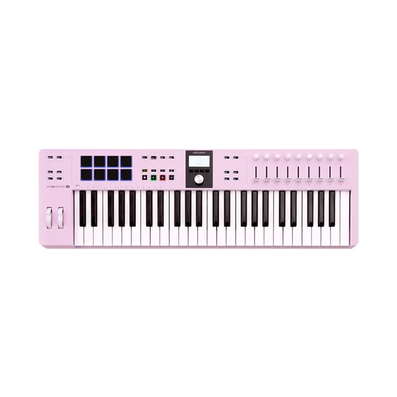 Arturia Keylab Essential Mk3 49-Key Midi Controller In Rose Quartz 1