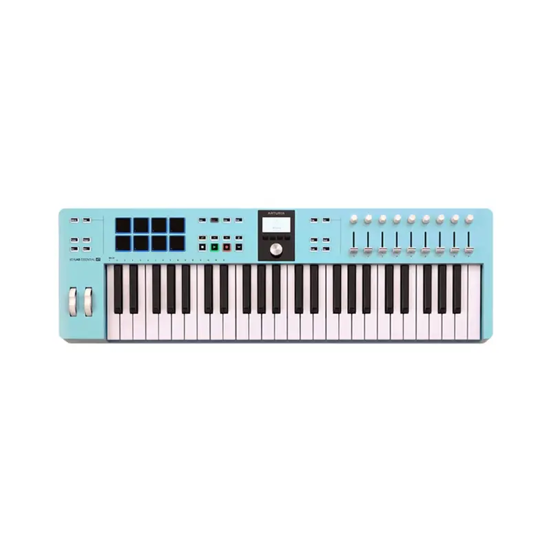 Arturia Keylab Essential Mk3 49-Key Midi Keyboard Controller In Aquamarine 1