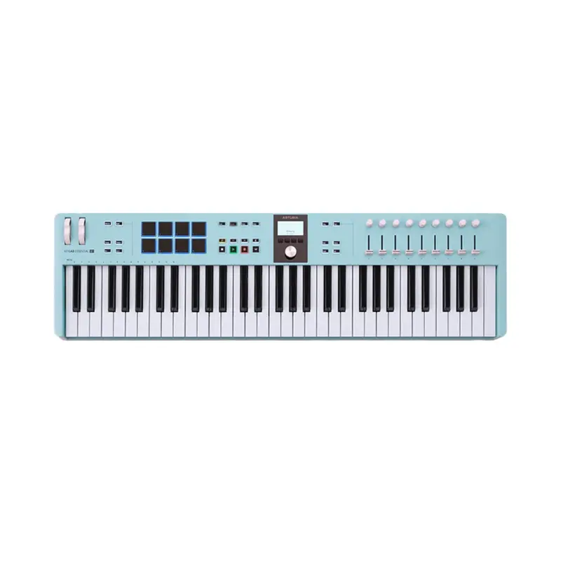 Arturia Keylab Essential Mk3 61-Key Midi Controller In Aquamarine 1