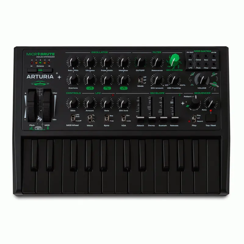 Arturia Microbrute Ufo Edition – Limited 25-Key Analog Synthesizer With Unique Design 1