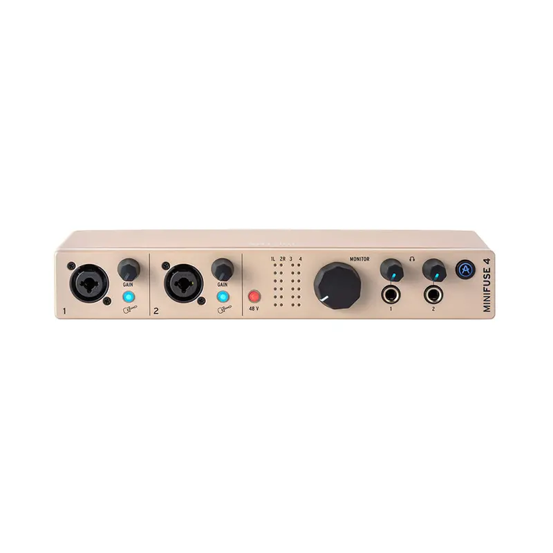 Arturia Minifuse 4 Usb-C Audio Interface – 4-In/4-Out, Champagne Finish 1