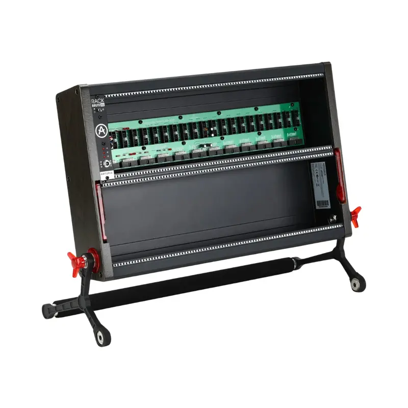 Arturia Rackbrute 6U Eurorack Modular Case W/ Integrated Power Supply (Black) 1