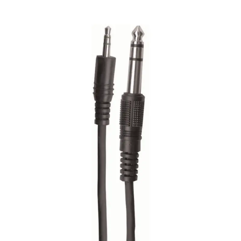Australasian Rock Leads 6.5-Foot Stereo Cable: 3.5Mm Male To 6.3Mm Male 1