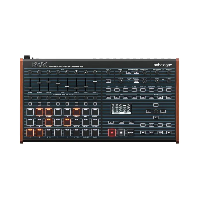 Behringer Bmx Hybrid Sampling Drum Machine – Analog + Sample-Based Groovebox 1