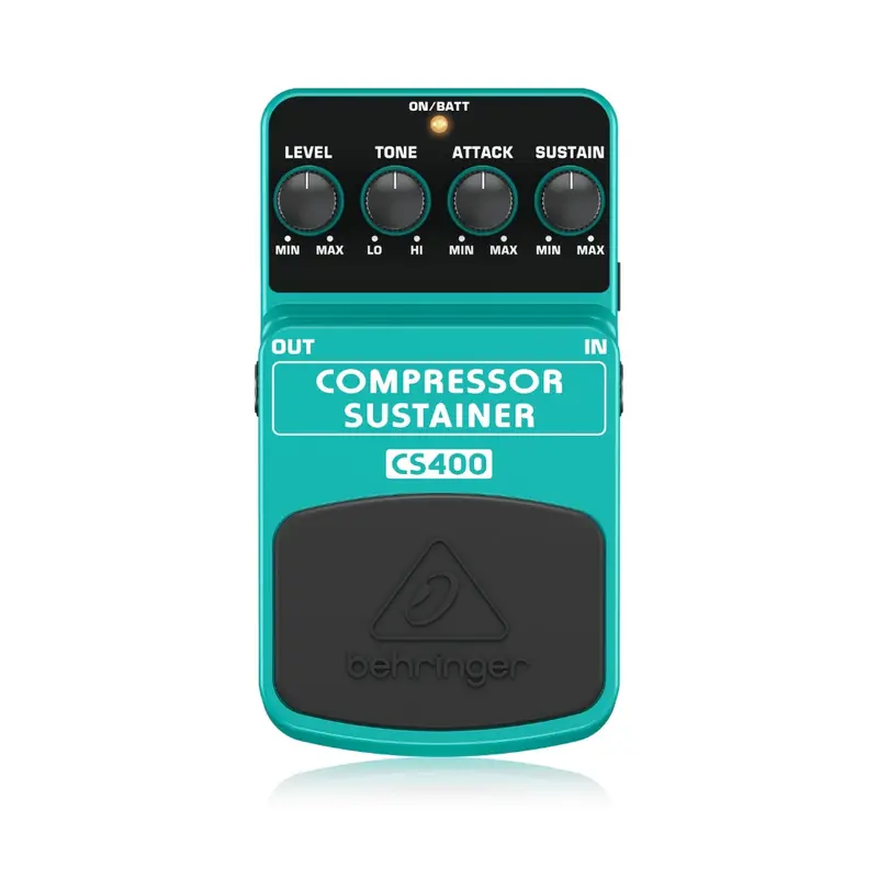 Behringer Cs400 Analog Compressor And Sustainer Pedal 1