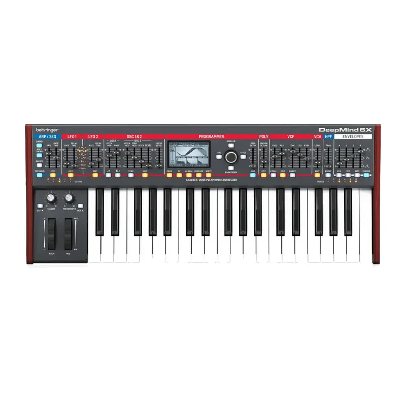 Behringer Deepmind-6X Analog Synthesizer – 6-Voice Polyphonic Desktop Unit 1