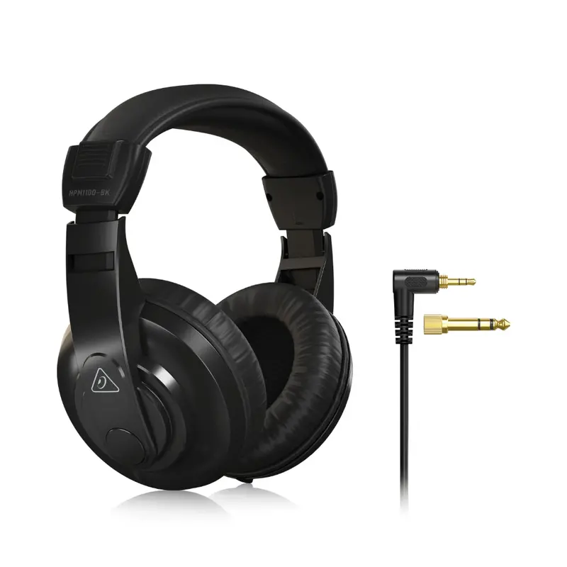 Behringer Hpm1100 Black Studio Monitoring Headphones 1