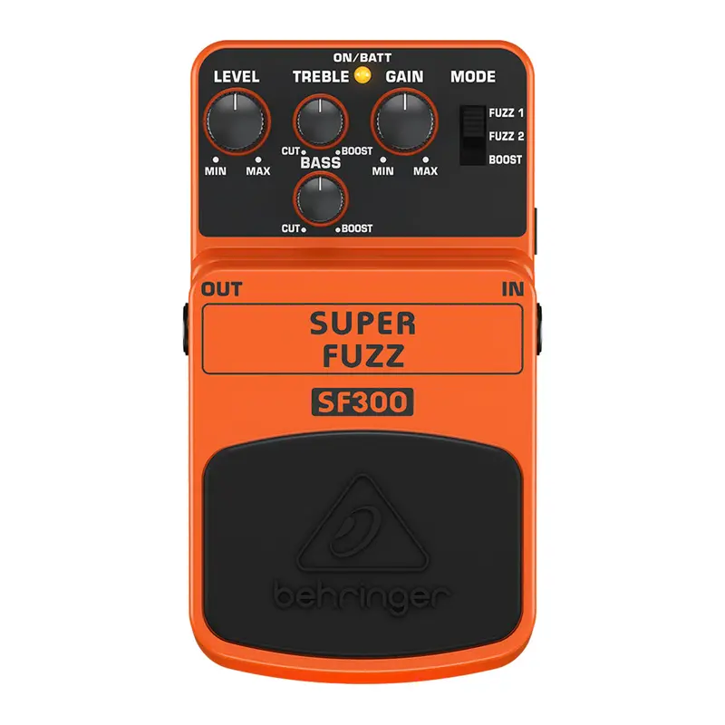 Behringer Sf300 Super Fuzz Guitar Effects Pedal 1