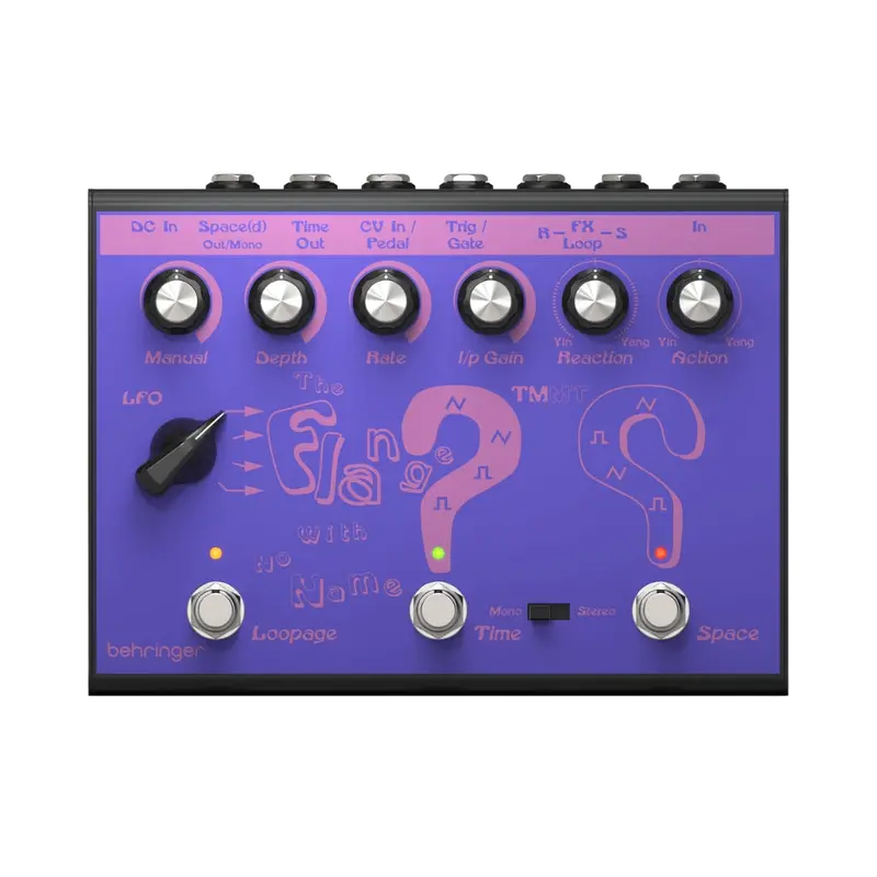 Behringer The Flange With No Name – Analog-Style Modulation Pedal 1