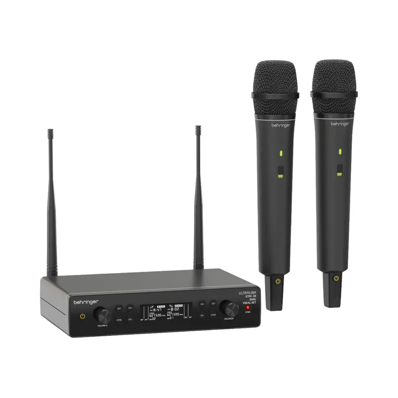 Behringer Xtm1-35 Dual-Channel Uhf Wireless Microphone Kit 1