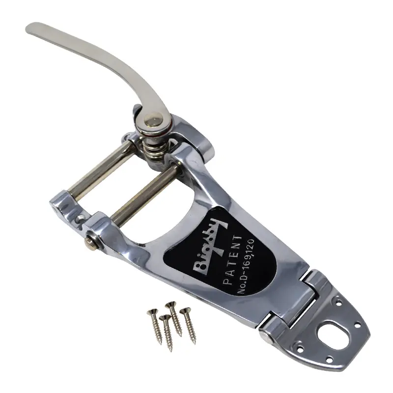 Bigsby B7 Vibrato Tailpiece – Polished Aluminum For Electric Guitars 1