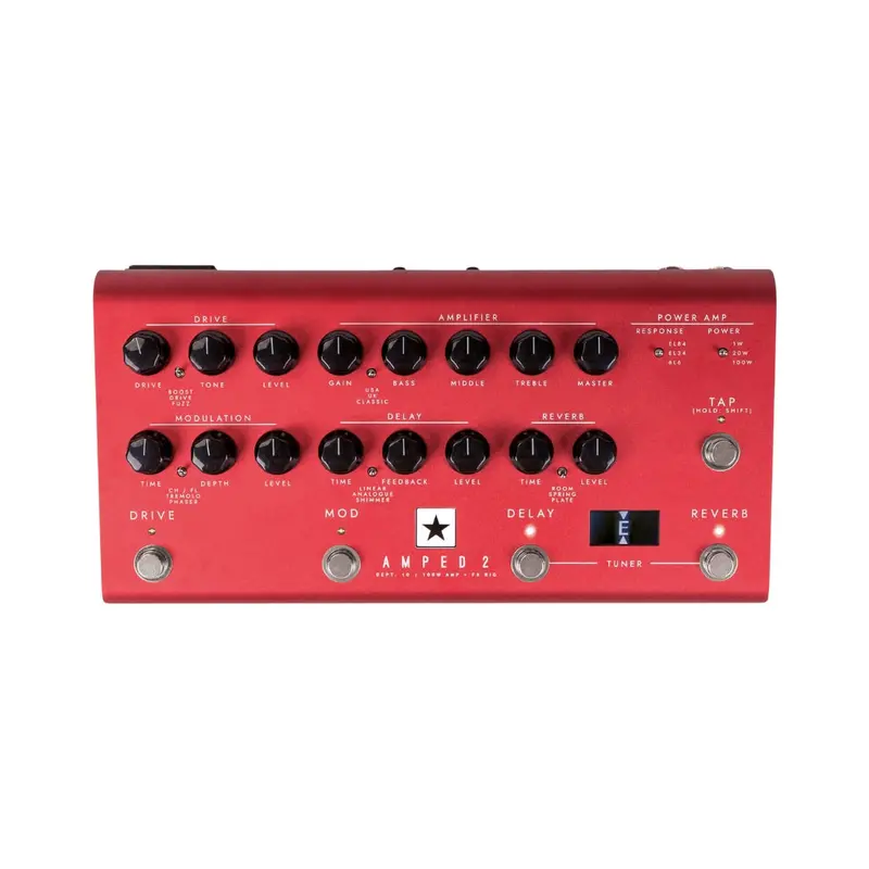 Blackstar Dept 10 Amped 2 – 100-Watt All-In-One Guitar Amplifier Pedal 1