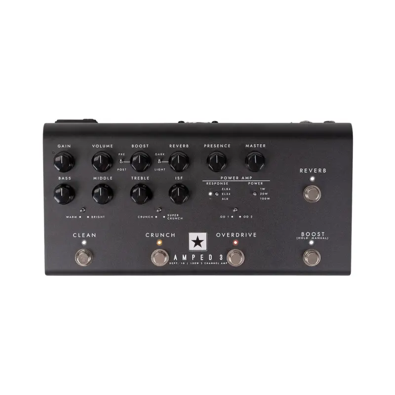 Blackstar Dept 10 Amped 3 100W All-In-One Guitar Amplifier Pedal 1