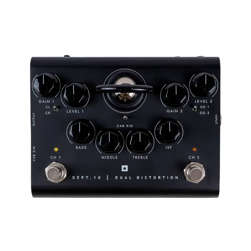 Blackstar Dept 10 Dual Distortion – Two-Channel Tube Distortion Pedal 1