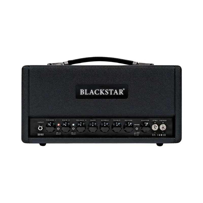 Blackstar St. James 50 6L6H Guitar Head – 50-Watt Lightweight Amplifier In Black 1