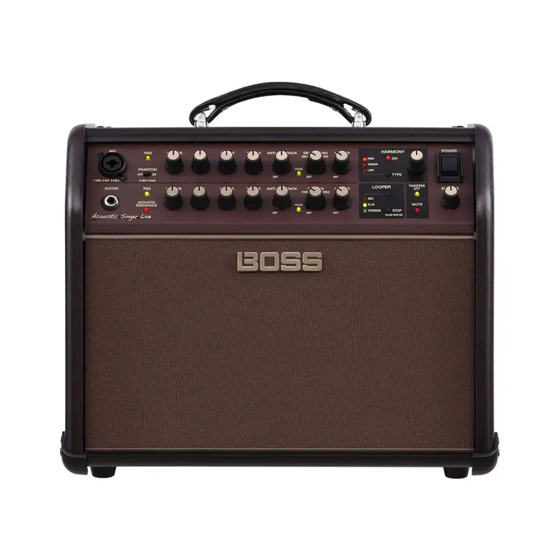 Boss Acoustic Singer Live 60W Bi-Amp Acoustic Guitar Combo Amplifier With Effects 1