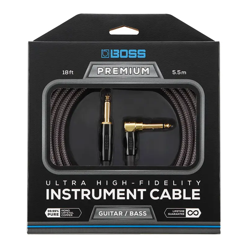 Boss As-Series 10-Foot Premium Instrument Cable 1