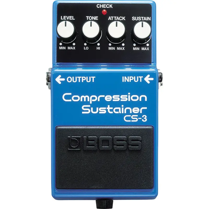 Boss Cs-3 Compression And Sustain Pedal 1
