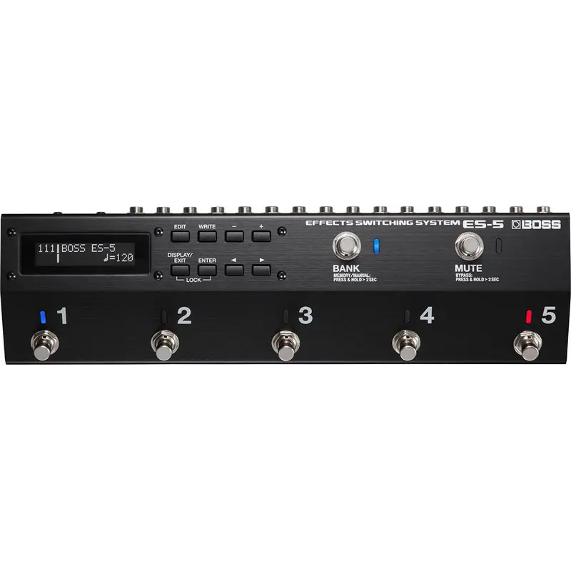 Boss Es-5 Programmable Effects Loop Switcher System 1