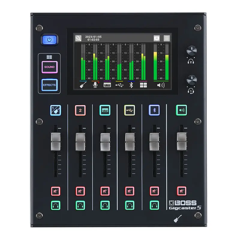 Boss Gigcaster5 Portable Live Streaming Audio Interface 1