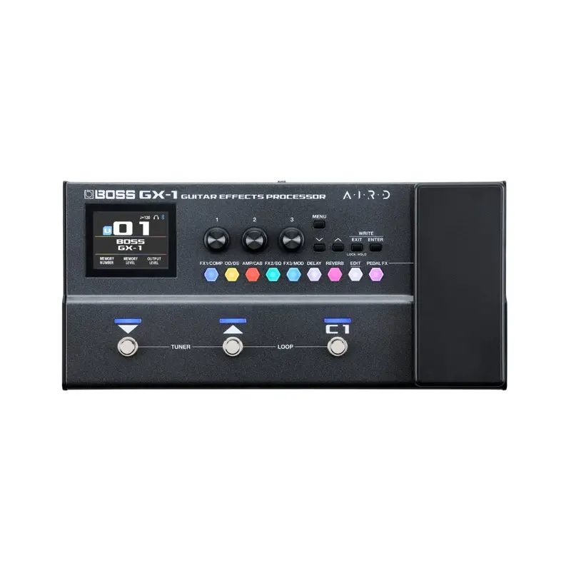 Boss Gx-1 Guitar Effects Processor With Integrated Amp & Cab Simulation 1