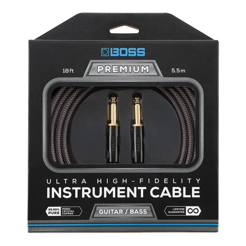 Boss Ss-Series 10-Foot Premium Shielded Instrument Cable 1