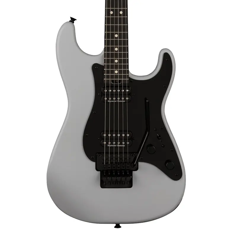 Charvel Pro-Mod So-Cal Hh Fr Electric Guitar With Ebony Fingerboard And Satin Primer Gray Finish 1