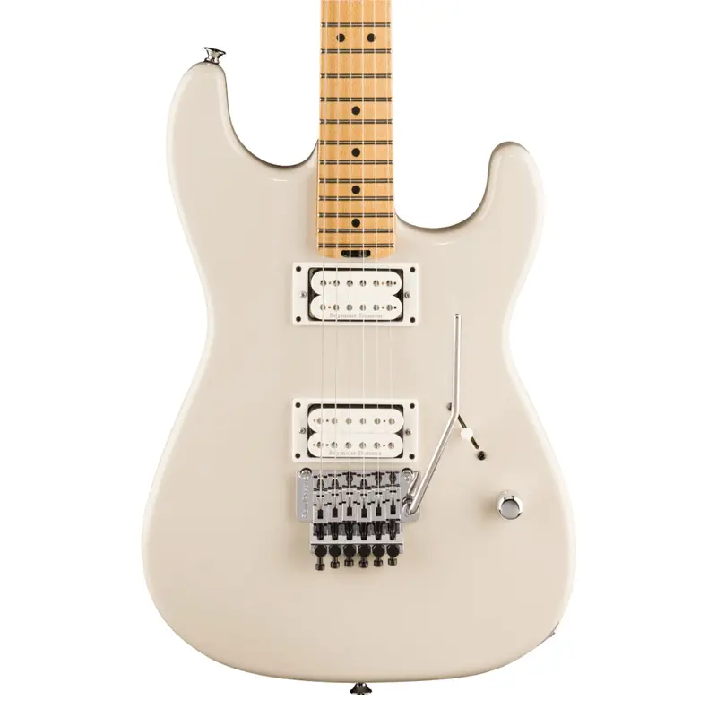 Charvel San Dimas Sd1 Hh Fr Electric Guitar In Ivory Blitz With Maple Fingerboard 1