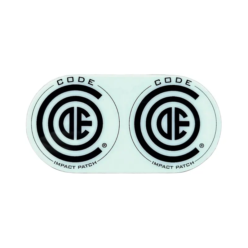 Code Double-Beater Impact Patch – 14-Mil Drum Head Reinforcement 1