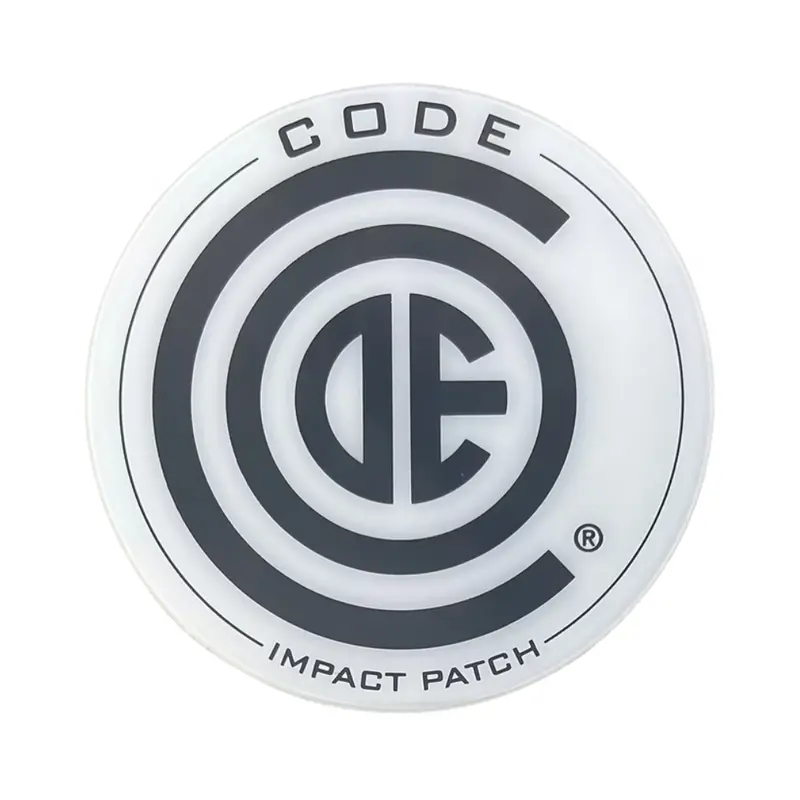 Code Single-Beater Impact Patch – 14-Mil Drum Head Reinforcement 1
