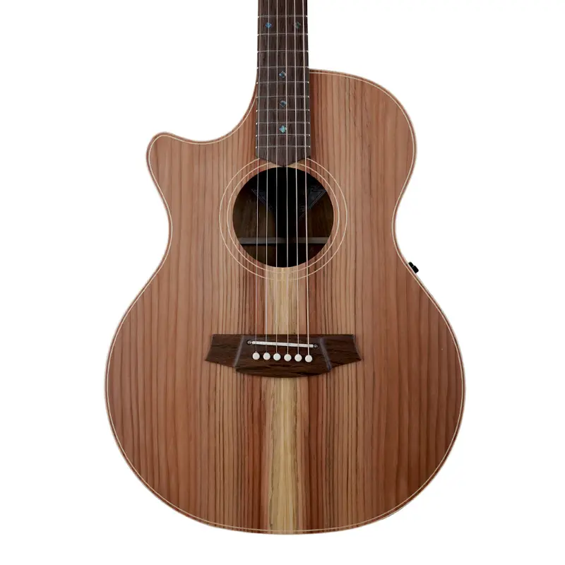 Cole Clark An2Ec Left-Handed Acoustic-Electric Guitar — Redwood Top, Blackwood Back/Sides 1
