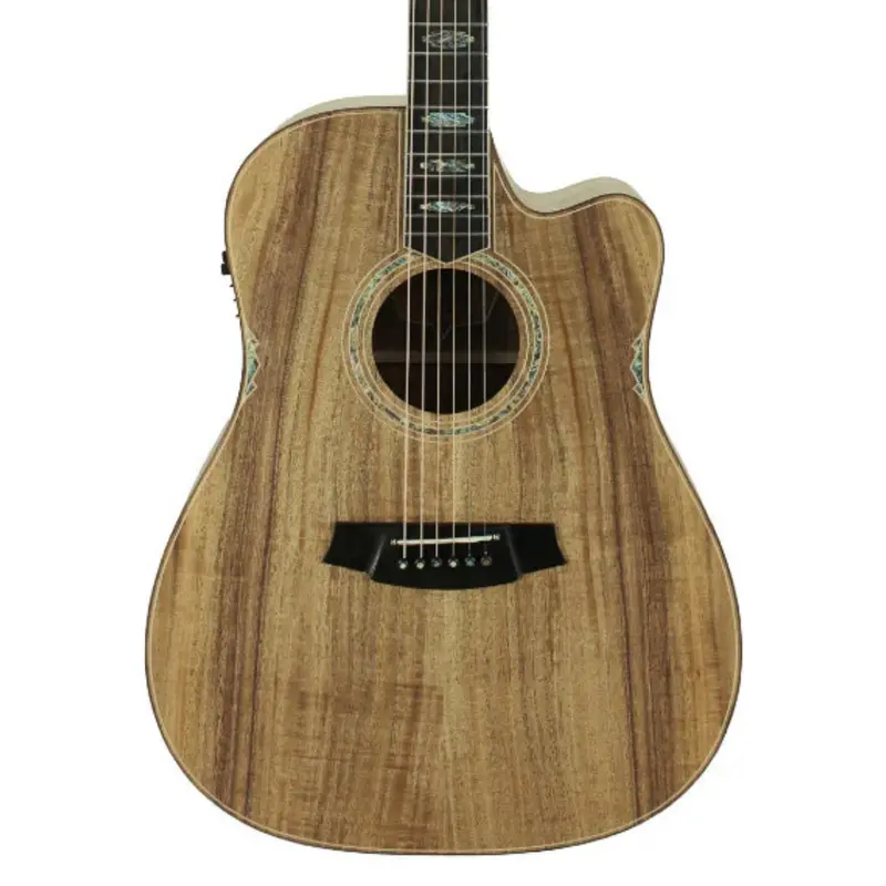 Cole Clark Fat Lady 3 Cutaway Acoustic-Electric Guitar – Australian Blackwood Top 1