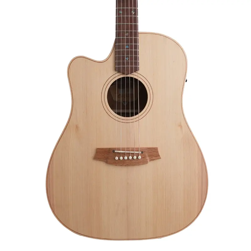 Cole Clark Fl2Ec Left-Handed Acoustic-Electric Guitar With Bunya And Blackwood Top 1