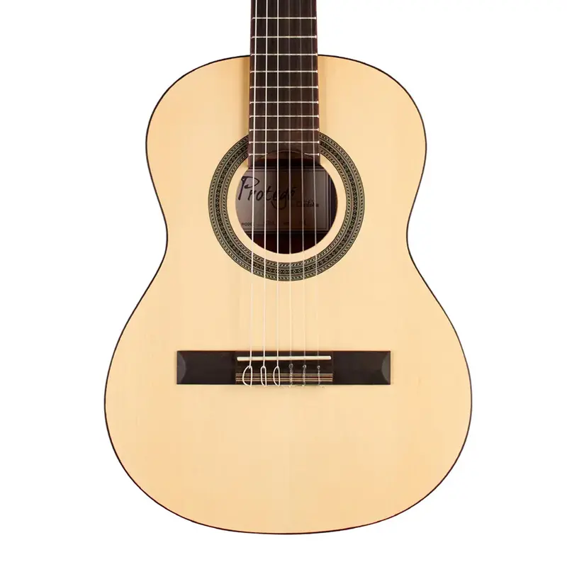 Cordoba Protege C1M 1/4-Size Classical Guitar – Beginner-Friendly Nylon-String Instrument, Natural Finish 1