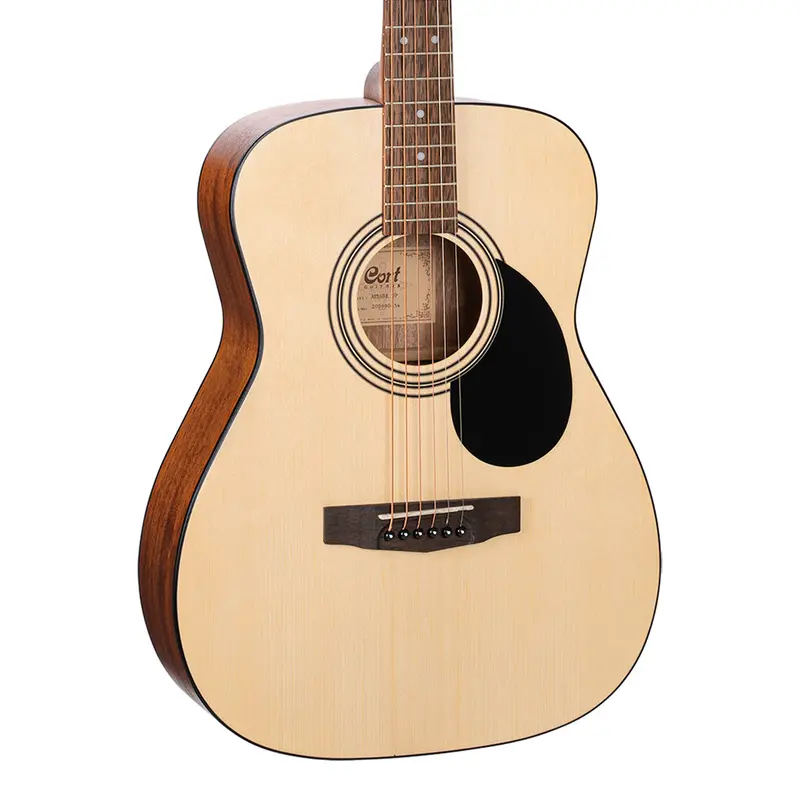 Cort Af510 Folk-Style Acoustic Guitar – Open-Pore Natural Finish 1