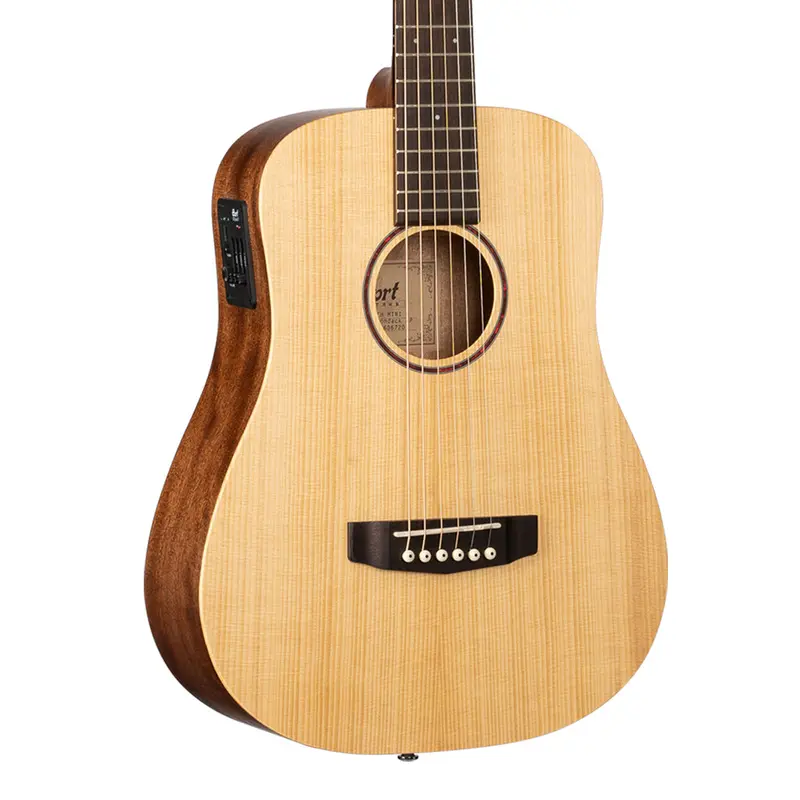 Cort Earth Mini E Adirondack Acoustic Guitar 1