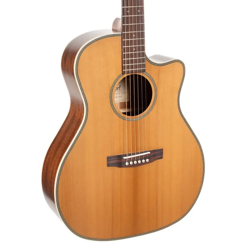 Cort Essence Ga4 Acoustic Guitar – Natural Semi-Gloss Finish 1