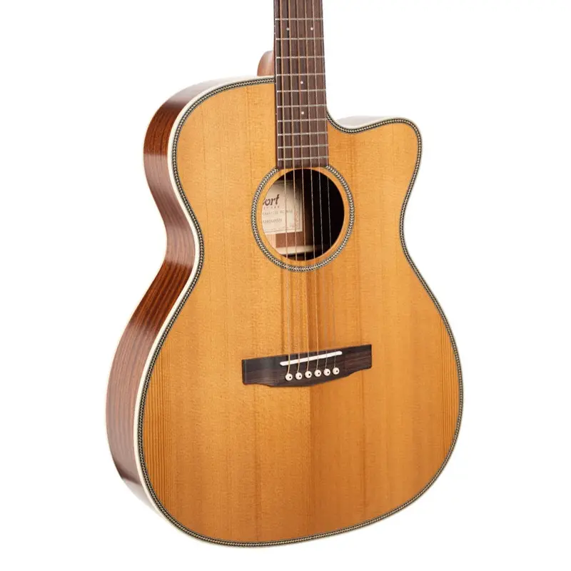 Cort Essence Oc4 Acoustic Guitar – Natural Semi-Gloss Finish 1