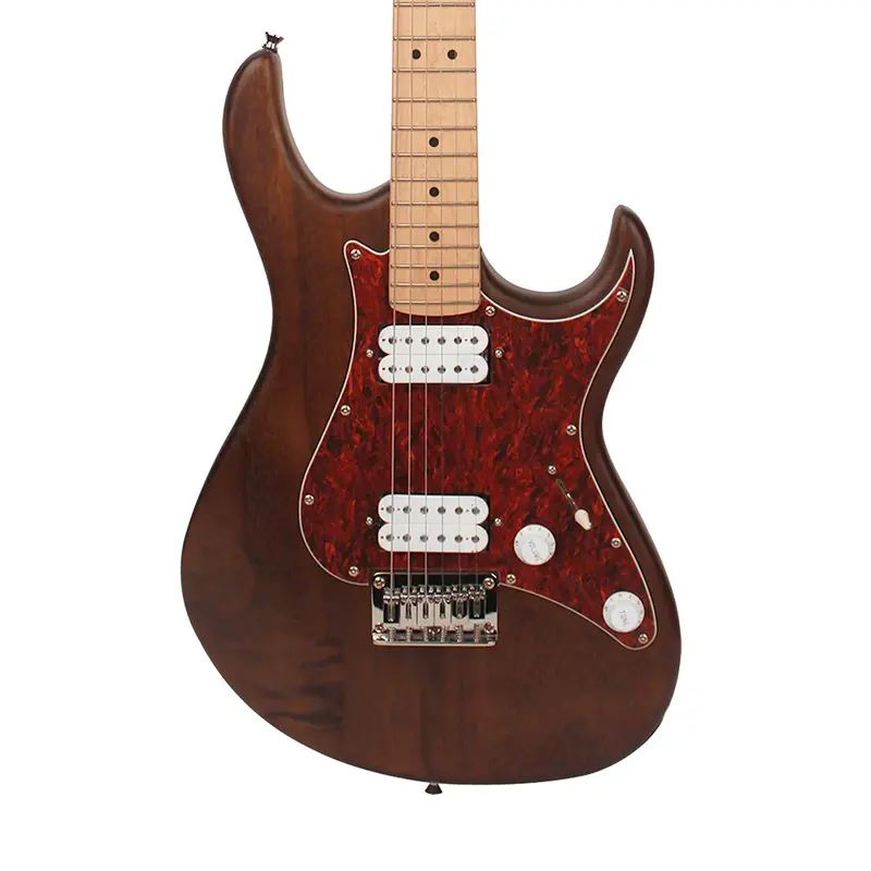 Cort G100 Hh Electric Guitar – Open-Pore Walnut Finish 1