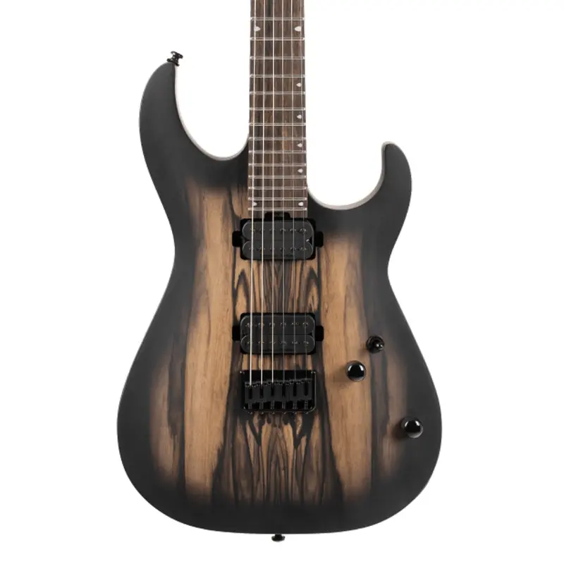 Cort Kx500 Pale Moon Electric Guitar – Natural Black Burst Finish 1