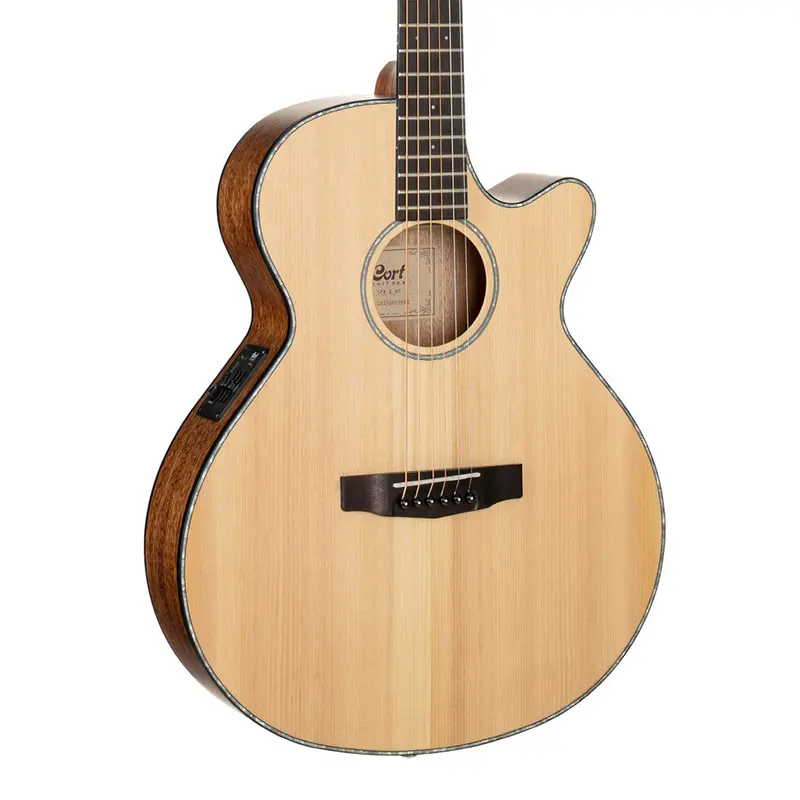 Cort Sfx-E Ns Natural Satin Cutaway Acoustic-Electric Guitar 1