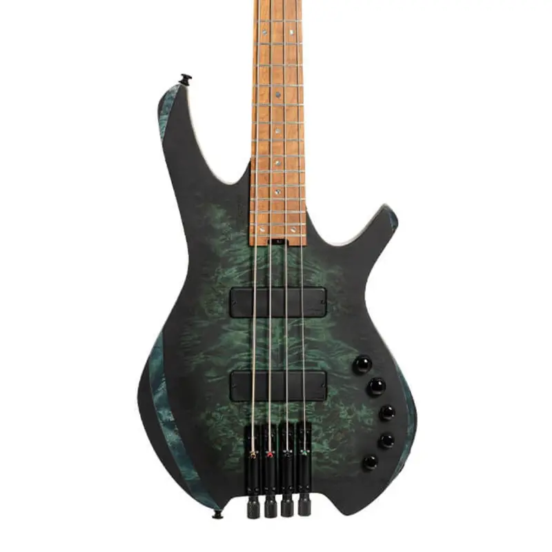 Cort Space 4 Electric Bass – Stardust Green Finish 1