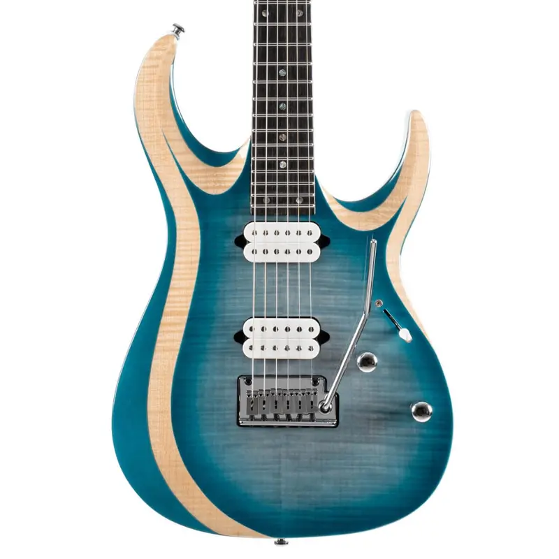 Cort X700 Duality Ii Electric Guitar – Polar Ice Burst Finish 1